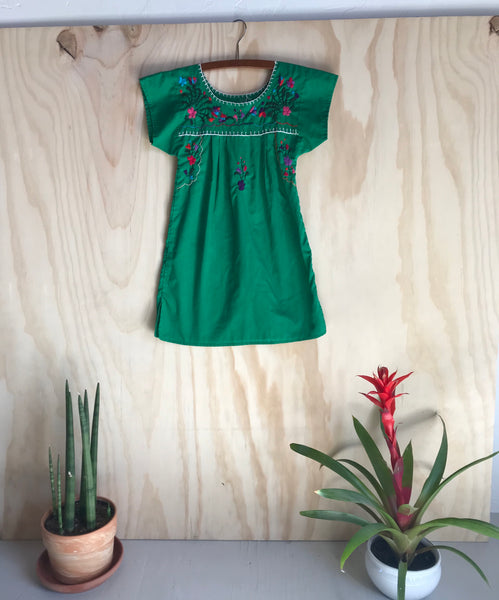 Little Green Queen Puebla Dress