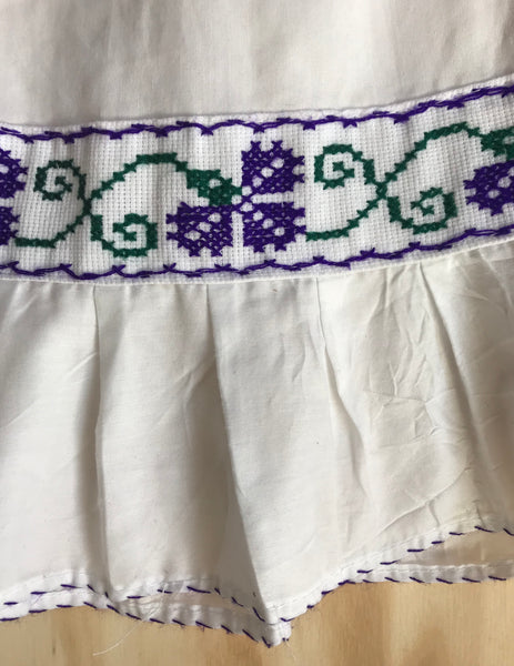 Girls' Flower & Vine Puebla Dress